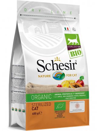 COD. 5504 SCHESIR CAT BIO STERILIZZATO 400g