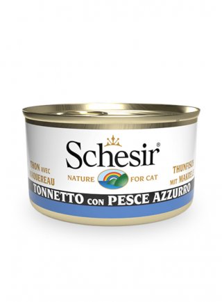 COD.1074281 SCHESIR CAT TONNO PESCE AZZURRO 85g