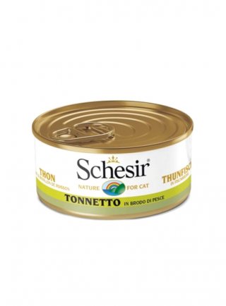 SCHESIR CAT TONNO BRODO 70g