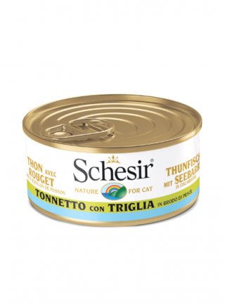 SCHESIR CAT TONNO TRIGLIA BRODO 70g