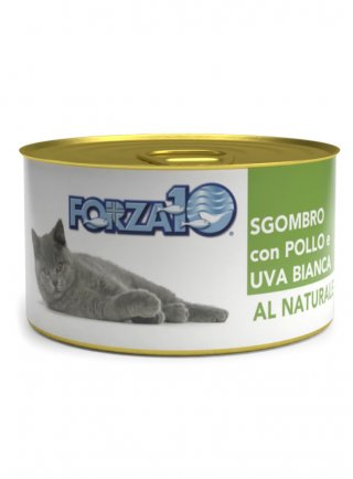 Forza 10 Natural Sgombro, Pollo e Uva Bianca 75g - gatto