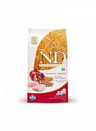 N&D FO ANCESTRAL canine - GRANO & POLLO & MELOGRANO PUPPY MEDIUM/MAXI 12kg