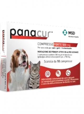 PANACUR Forte 10 compresse 500mg