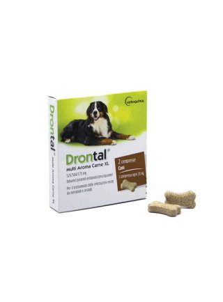 DRONTAL MULTI AROMA CARNE XL 2cpr