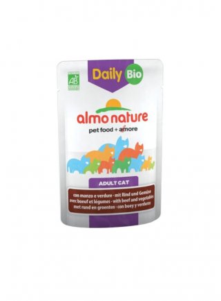 BIORGANIC CAT - Manzo e Verdure 70g (5281) - in esaurim.