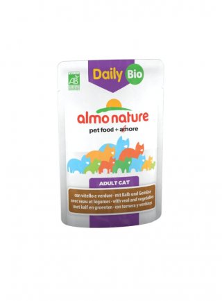 BIORGANIC CAT - Vitello e Verdure 70g (5283) - in esaurim.