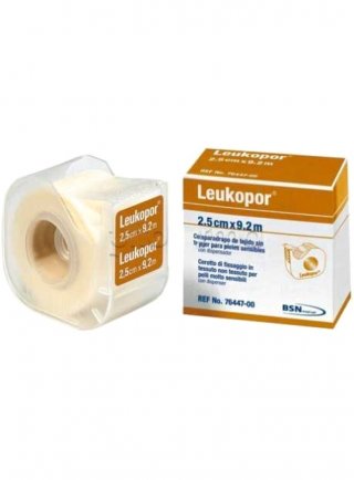 CEROTTO LEUKOPOR TNT 2,5cm x 9,2m