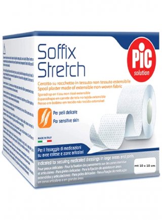 CEROTTO SOFFIX TELA PIC BIANCO 10 CM x 5 mt