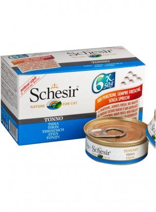 COD.1064120 SCHESIR CAT Multipack TONNO 6x 50g - in esaurim.