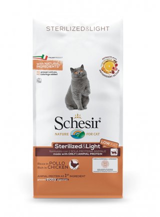 Schesir Dry Cat Sterilized Pollo