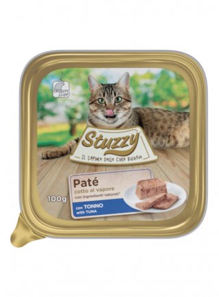 COD.1030106 STUZZY CAT PATE TONNO 100g Vaschetta