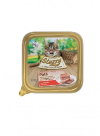 COD.1031006 STUZZY CAT PATE MANZO 100g Vaschetta