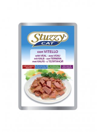 COD. 2404 STUZZYCAT BUSTA VITELLO (24x) 100g - in esaurim. (NEW 28110)