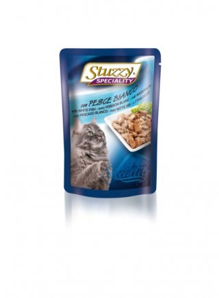 COD. 2503 STUZZYCAT SPECIALITY PESCE BIANCO (24x) 100g - in esaurim.