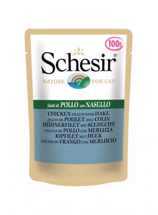 COD. 568 SCHESIR CAT BUSTA SOFT POLLO NASELLO (20x) 100g - in esaurim.