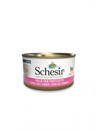 COD.1074042 SCHESIR CAT FILETTI POLLO PROSCIUTTO 85g