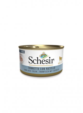 COD.1074019 SCHESIR CAT TONNO NASELLO 85g