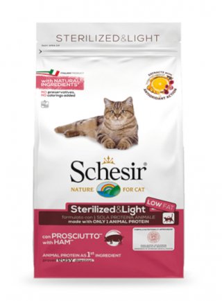 Schesir Dry Cat Sterilized Prosciutto