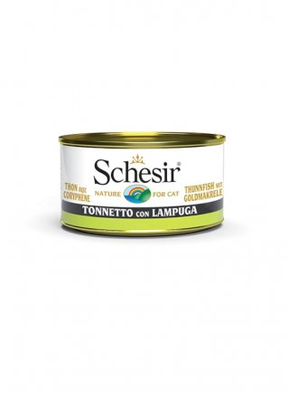 COD.1074273 SCHESIR CAT TONNO LAMPUGA 85g