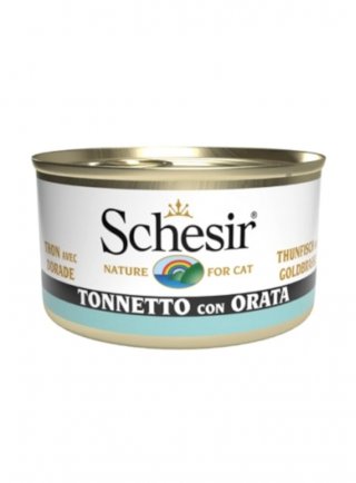 SCHESIR CAT COMPLETE TONNETTO ORATA Jelly 85g