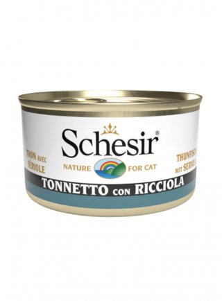 COD.1074278 SCHESIR CAT TONNO RICCIOLA 85g - in esaurim.