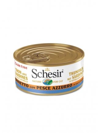 COD.1074562 SCHESIR CAT SALSA TONNO PESCE AZZURRO 70g