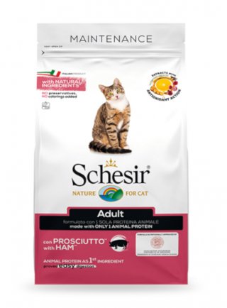 COD.2044740 SCHESIR DRY CAT MAINT. PROSCIUTTO 1,5Kg