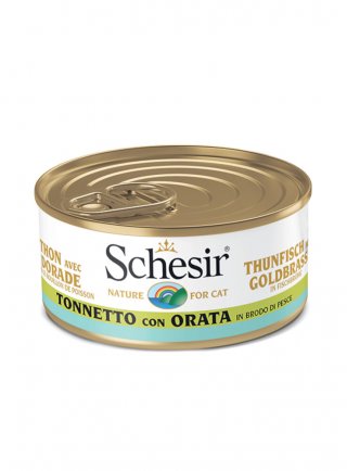 COD.1074521 SCHESIR CAT BRODO TONNO ORATA 70g - in esaurim.