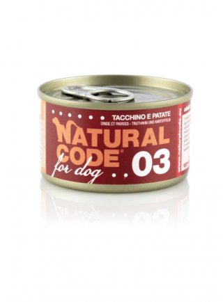 CODE 03 TACCHINO E PATATE 90g - DOG