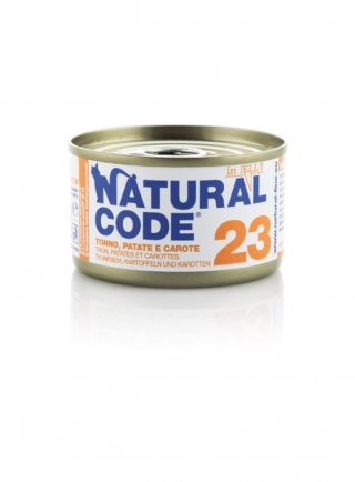 CODE 23 TONNO, PATATE E CAROTE Jelly 85g lattina - CAT