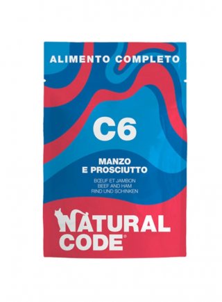 CODE C6 MANZO E PROSCIUTTO completo busta 70g - CAT