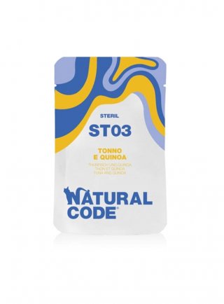 CODE ST03 STERIL 03 TONNO E QUINOA Busta 70g Specifico - CAT