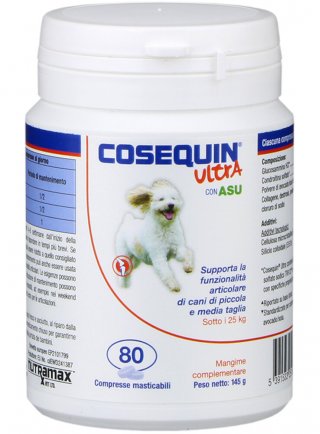 COSEQUIN ULTRA CANI SM/MD 40CPR