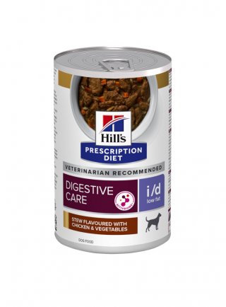 Pd Canine I/D Low Fat Chicken & Veg Stew Lattina 354G Cs (605690 - 606446)