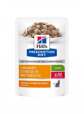 Pd Feline C/D Urinary Stress + Metabolic 85g Bustina (605415 - 605619)