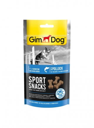 GIMDOG SPORTSNACKS OSSICINI ORIGINALI 60GR