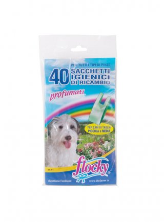Shoppers - sacchetti igienici profumati per cani taglia piccola-media 40pz