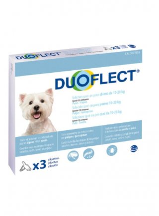 DUOFLECT sol spot-on Cani 10-20 kg 3pip