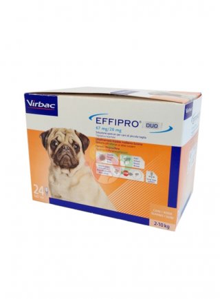 EFFIPRO CANE Tg.S 0,67ml 24pip