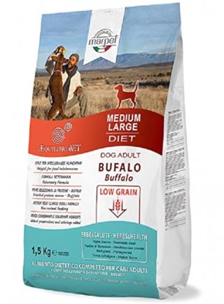 Equilibria Dog Medium Bufalo 100% Low Grain