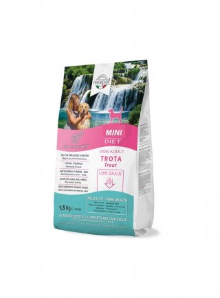 EQUILIBRIA DOG Mini Trota 100% Low Grain 1,5Kg