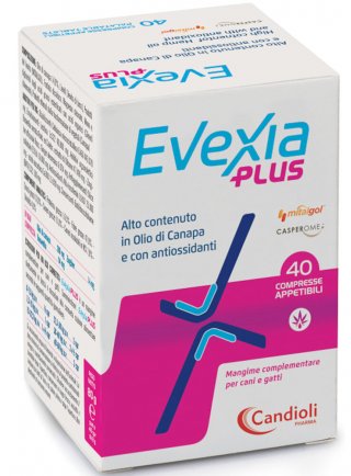 Evexia PLUS 40cpr - olio di canapa - in esaurim.