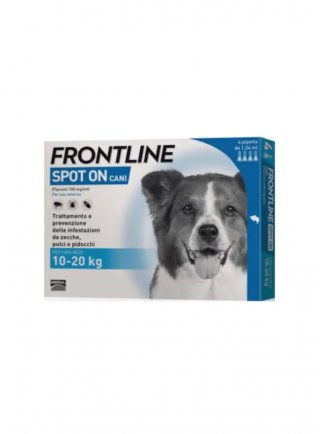 FRONTLINE REGULAR Spot-On Cani Medi Tg.M 10-20Kg 4pip 1,34 ml - in esaurim. (NEW 30530)