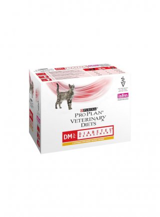 Feline PPVD Multipack - DM  Diabet Manag. Pollo 10x85g XE - in esaurim.