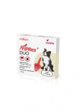 FIPREX DUO cani M (10-20kg) 1pip 1,34ml