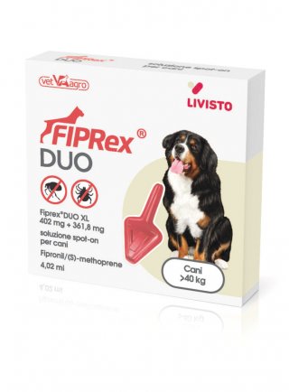 FIPREX DUO cani XL (>40 kg) 1pip 4,02ml