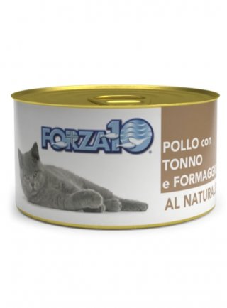 Forza 10 Natural Pollo, Tonno e Formaggio 75g - gatto - in esaurim.