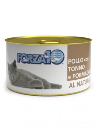 Forza 10 Natural Pollo, Tonno e Formaggio 75g - gatto