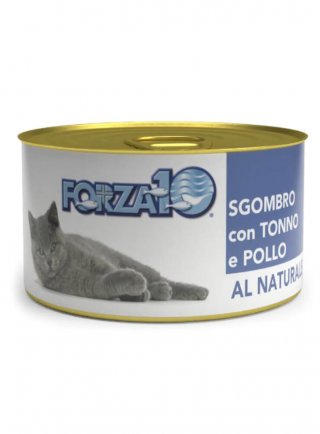 Forza 10 Natural Sgombro, Tonno e Pollo 75g - gatto