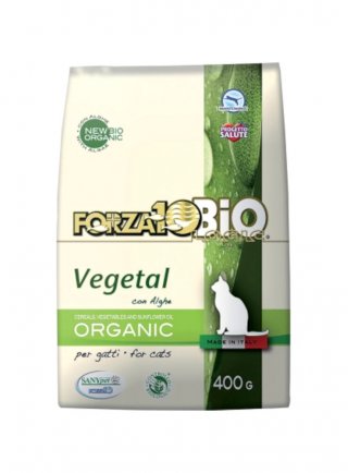 Forza 10 VEGETAL con alghe Bio 400g - gatto - in esaurim.